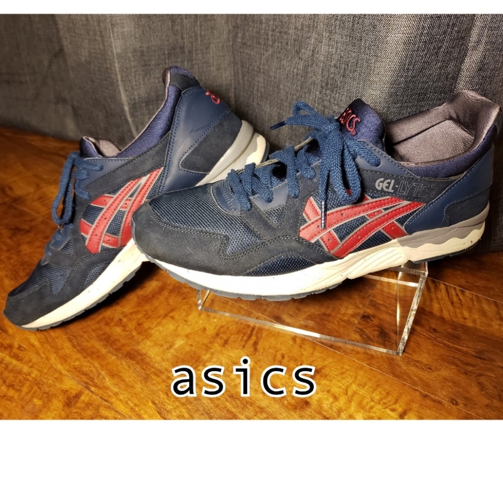 asics Men's Sneakers with Suede Accents